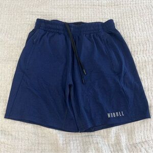 NOBULL Lightweight Knit Training Shorts 7” Navy Blue Size M
